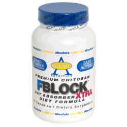 Absolute Nutrition FBlock Xtra Fat Absorber, Diet Formula, 90 Capsules