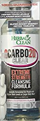B.N.G. Herbal Clean Qcarbo Clear Cran Raspberry, 20 Fluid Ounce