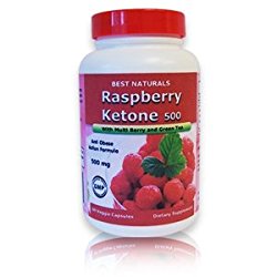 Best Naturals Raspberry Ketone, 500mg, 60 Veggie Capsule