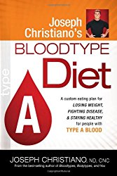 Joseph Christiano’s Bloodtype Diet A: A Custom Eating Plan for Losing Weight, Fighting Disease & Staying Healthy for People with Type A Blood