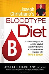 Joseph Christiano’s Bloodtype Diet B: A Custom Eating Plan for Losing Weight, Fighting Disease & Staying Healthy for People with Type B Blood
