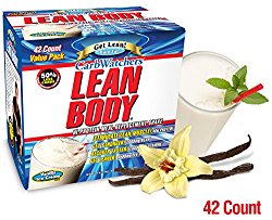 Labrada Carb Watchers Lean Body Vanilla Ice Cream 2.29oz packets (pack of 42)