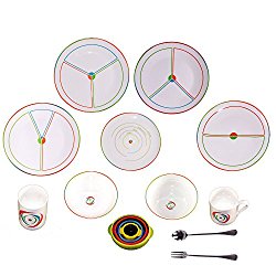 SlimPlate System 15 Piece Step Portion Control Weight Loss Kit