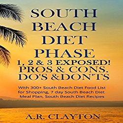 South Beach Diet Phase 1, 2 & 3 Exposed!: Pros & Cons. Do’s & Don’ts