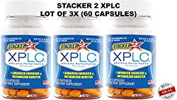 Stacker 2 XPLC Advanced Energizer & Metabolism Booster, 60-Count Box