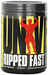Universal Nutrition Ripped Fast Fat Loss Supplement, 120 Capsules