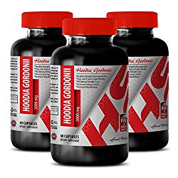 Hoodia supplement – HOODIA GORDONII POWDER 2000 MG – fat burner (3 Bottles)