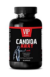 Candida detox pills – CANDIDA AWAY – Aloe vera natural – 1 Bottle 60 Capsules