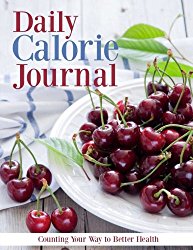 Daily Calorie Journal: Counting Your Way to Better Health (Large Size) (Cherries)