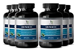 Libido pills – SAW PALMETTO BERRY EXTRACT 160Mg – Male support – 6 Bottle 360 Softgels
