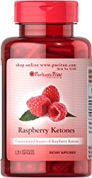Puritan’s Pride Raspberry Ketones 100 mg-120 Rapid Release Capsules