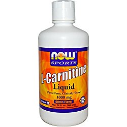 Now Foods L-Carnitine 1000 mg Liquid – 32 oz. 6 Pack