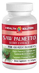 Prostate care – SAW PALMETTO BERRY EXTRACT – Saw palmetto extract 160mg – 1 Bottle 60 Softgels