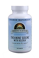 Source Naturals Theanine Serine, W/relora 120 Tabs