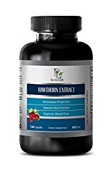 Improve blood circulation – HAWTHORN EXTRACT – Hawthorn and cayenne – 1 Bottle 120 Capsules