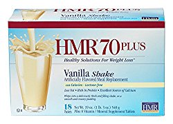HMR 70+ Vanilla Shake (Box of 18 Servings)
