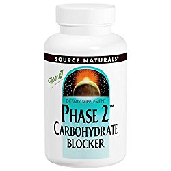 Source Naturals Phase 2 Carbohydrate Blocker, Help to Control Your Carbs, 120 Wafers