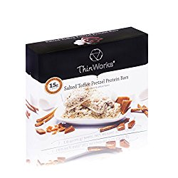 ThinWorks Salted Toffee Pretzel Low Carb Protein Bars