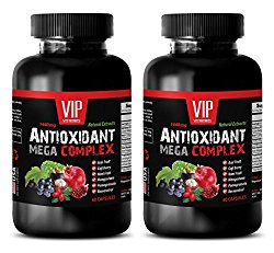 Antioxidant pills – ANTIOXIDANT MEGA COMPLEX – Pomegranate extract supplement – 2 Bottles 120 Capsules