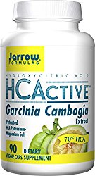 Jarrow Formulas HCActive Garcinia Cambogia, Supports appetite control and weight management, 90 Veggie Caps