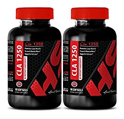 metabolism and energy – CLA 1250 Mg – FOR FAT LOSS – HI-POTENCY INGREDIENTS – cla health – 2 Bottles (120 Softgels)