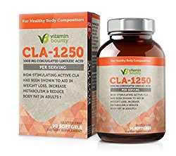 Vitamin Bounty – CLA 1250mg softgels