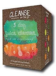 3 Day Juice Cleanse – Just Add Water & Enjoy – 21 Single Serving Powder Packets