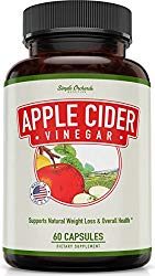 Apple Cider Vinegar Pills for Natural Weight Loss – Extra Strength Capsules – Control Your Appetite and Boost Energy Levels, Perfect Thermogenic Fat Burner, Enhances All Diets