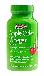 Country Farms Apple Cider Vinegar 500mg with Ginger, Cayenne and Maple
