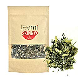 DETOX TEA to All-Naturally Cleanse, Reduce Tummy Bloating, Boost Metabolism – 30 Day Supply – Teami Skinny – Best for Help with Weight Loss and Getting Fit – 100% Natural Appetite Suppressant