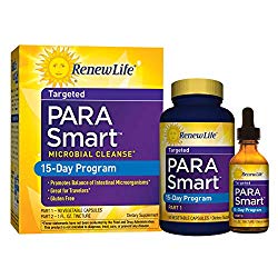 Renew Life ParaSmart – Microbial Cleanse supplement – gluten free – 15 day program