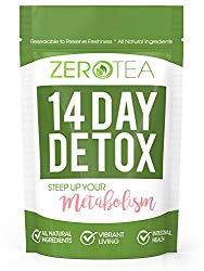 Zero Tea 14 Day Detox Tea, Weight Loss Tea, Teatox Herbal Tea for Cleanse