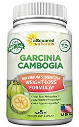 100% Pure Garcinia Cambogia Extract – 120 Capsules, Ultra High Strength HCA, Natural Weight Loss Diet Pills XT, Best Extreme Fat Burner Slim & Detox Max, Premium Blocker for Men & Women, Made in USA