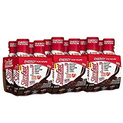 SlimFast 12 Piece Advanced Energy Rich Chocolate, 10.5 Count