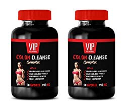 Colon Cleanse Supplement – Colon Cleanse Complex 890MG – Ginger Extract Pills – 2 Bottles 180 Capsules