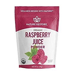 Nature Restore Organic Red Raspberry Juice Powder, Non-GMO (8 ounces)