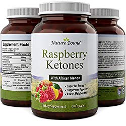 Pure Raspberry Ketones Weight Loss Supplement – Keto Burn Natural Fat Burner Diet Pills for Men & Women Boost Metabolism Burn Belly Fat Potent Appetite Suppressant 500 mg 60 Capsules