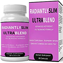 Radiantly Slim Ultra Blend Pills Weight Loss Supplement – Extreme Weightloss Lean Fat Burner | Advanced Thermogenic Fat Loss Formula Pastillas for Women Men Natural Original by nutra4health Brand