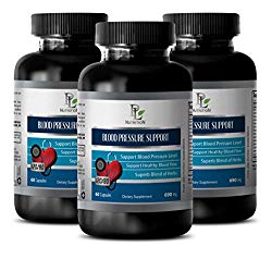 Digestive health pill – BLOOD PRESSURE SUPPORT – Natural blood pressure – 3 Bottles 180 Capsules