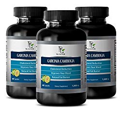 Supplements for metabolism – GARCINIA CAMBOGIA EXTRACT – Metabolism pills – 3 Bottle 180 Capsules