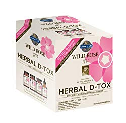 Garden of Life 12 Day Detox Cleanse – Wild Rose Herbal D-Tox Kit (12 Day)