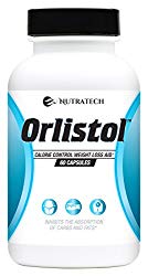Nutratech Orlistol – Carb and Fat Blocker Weight Loss Aid and Diet Pill for Powerful Fat Burning and Appetite Suppression. Excellent for Keto Diet to Get Back into Ketosis Quickly. 60 Count.