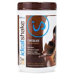 IdealShake Meal Replacement Shakes |11-12g of Healthy Whey Protein Blend | Promotes Weight Loss | 22 Essential Vitamins & Minerals | 5g of Fiber | Chocolate | 30 Servings