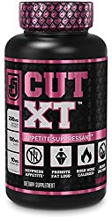 CUT-XT Appetite Suppressant for Weight Loss | Stimulant-Free Hunger Control Diet Pills | Featuring Premium Ingredients Saffron Extract & 5-HTP – Keto Friendly – 30 Natural Veggie Pills
