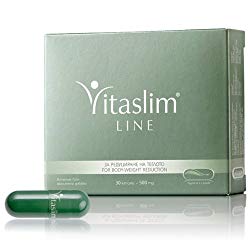 Vitaslim Line Slimming 30 Capsules – Weight Loss Focused on Waist, Hips and Thighs