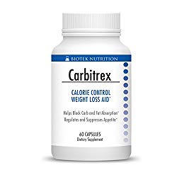Carbitrex by Biotek Nutrition – Weight Loss Aid Diet Pill Blocks The Absorption of Carbs and Fats