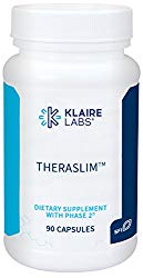 Klaire Labs Theraslim – Phase 2 Carb Controller Formula with White Bean Extract to Help Block Starches & Carb Calories (90 Capsules)