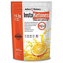 InstaKetones Orange Burst 11.7g GoBHB Per Scoop (Caffeine Free) (30 Servings) Exogenous Ketones 1.24 lbs