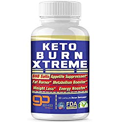 Keto Pills Advanced Xtreme Weight Loss 800 mg Pure BHB Salts Exogenous Ketones Fast Fat Burner Ketosis Boost Supplement Extreme Burn Appetite suppressant Women & Men Capsules + Free Keto Snacks ebook