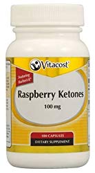 Vitacost Raspberry Ketones Featuring Razberi-K — 100 mg – 100 Capsules